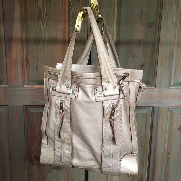 Chloe leather tote bag