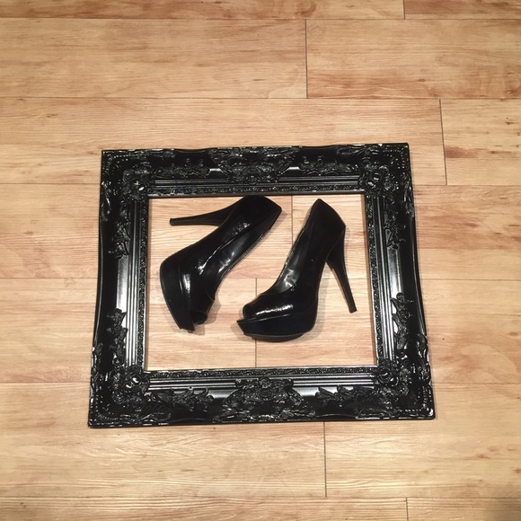 Black Platform Heels
