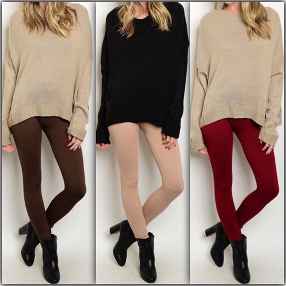 Fleece Lined Leggings - Picture 2 of 4