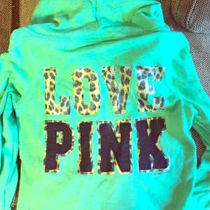 Victoria Secret zip up hoodie