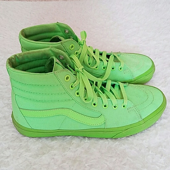 Neon Green Vans