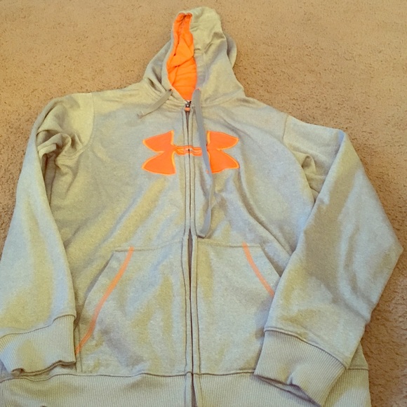Women's under armor zip-up hoodie