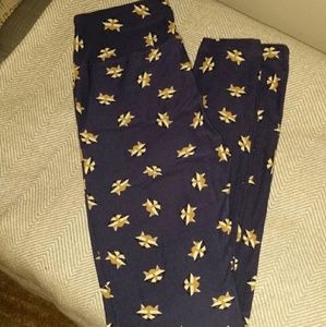 Lularoe Racoon leggings  OS