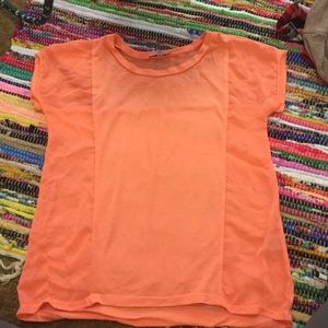 Flowy Salmon Charlotte Russe T Shirt