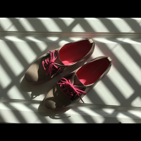 Calvin Klein Ox shoes.real leather.woman size 6. - Picture 4 of 4