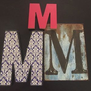 "M" Collage