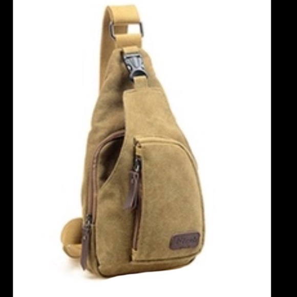 Handbags - Men's Canvas Outdoor Travel Shoulder Backpack