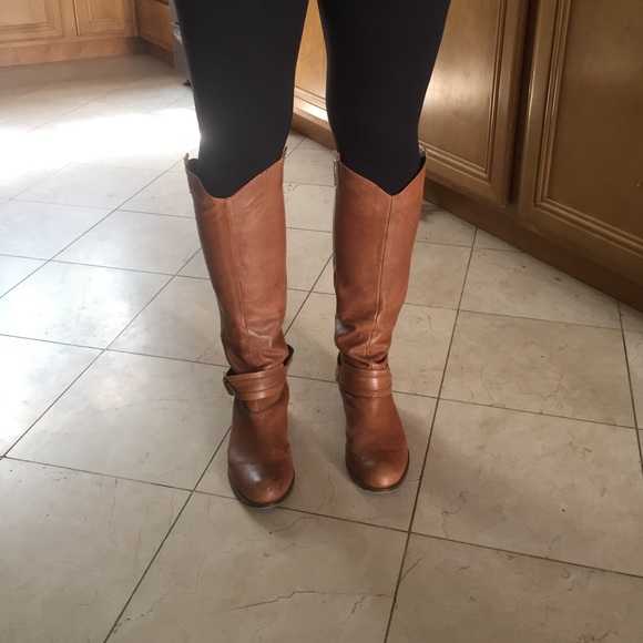 Tan boots from Aldo size 8