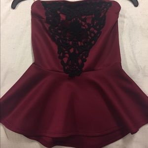 Charlotte Russe special occasion top