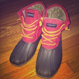 Sperry Saltwater Quilted Duck Boots