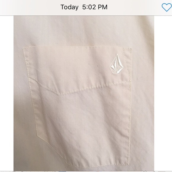 Volcom s/s button up solid - Picture 3 of 3