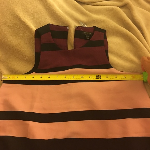 🆕 ✅ Ann Taylor Striped Tricolor Top - Picture 5 of 5