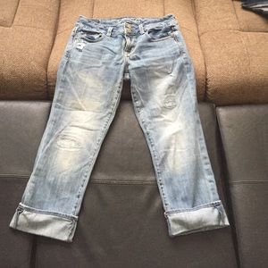 American eagle crop jeans