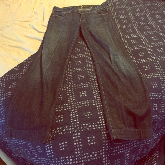 7 for All Mankind Dojo Wide Leg Jeans