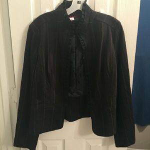 Anthropologie Tapemeasure Pinstripe Blazer, 10