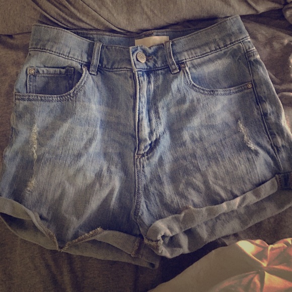Super Cute High Waisted Jean Shorts