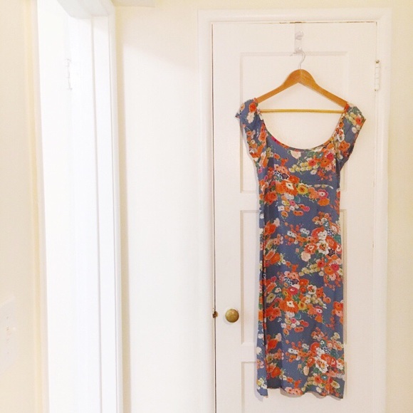 Asian Floral Dress