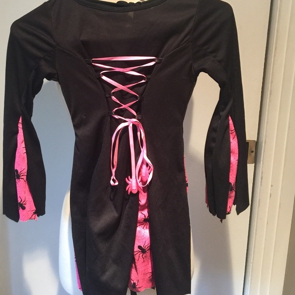 Spider Witch Costume and Witch Hat - Picture 2 of 4