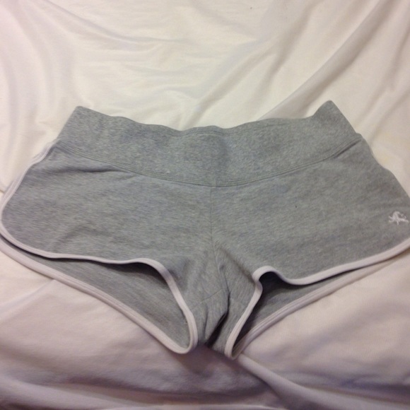 Express Grey shorts with stretchy waist band