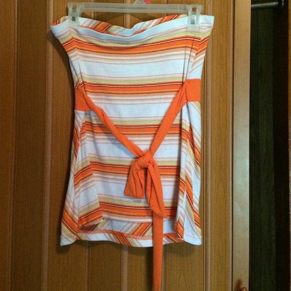 Tube top ties in back. - Picture 2 of 2