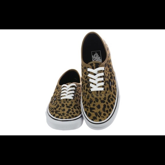 VANS Authentic leopard print shoes