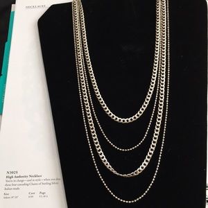 Silpada .925 Sterling Silver Multi-Strand Necklace