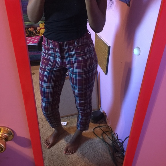 Plaid pants