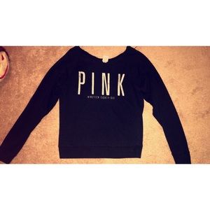 Victoria Secret PINK Black Sweater