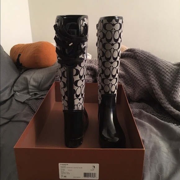 Coach rainboots