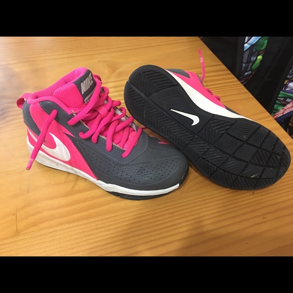 Girls high top nikes