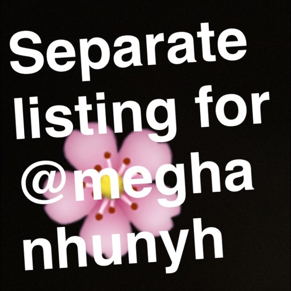 Separate listing!