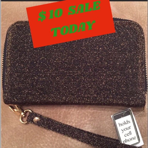 SASHA Handbags - ‼️SALE‼️NEW 🎀WRISTLET HOLDS CELL PHONE 🎀6"X 4"🎀