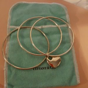 Tiffany and Co heart bangle bracelet