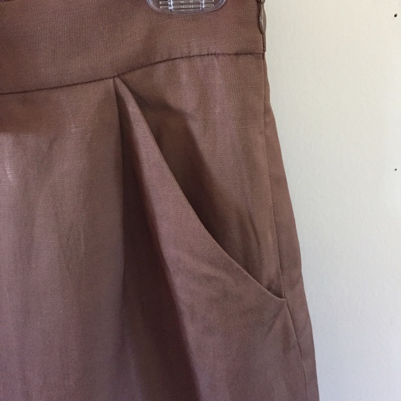 Ann Taylor Linen Skirt - Picture 3 of 4