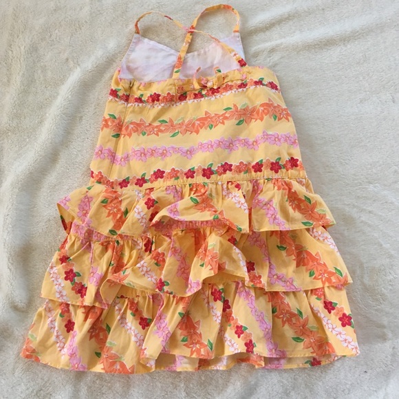 💛Orange floral Gymboree dress💛 - Picture 2 of 3