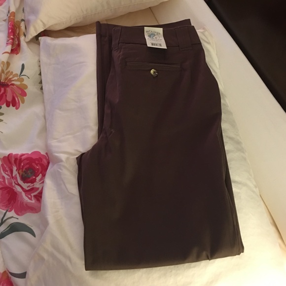 Brown dress pants