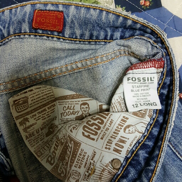 Fossil Starfire - Distressed, 12 Long - Picture 2 of 4