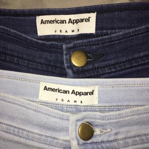 American Apparel "easy jeans"