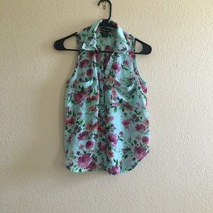 Wet Seal Floral Blouse