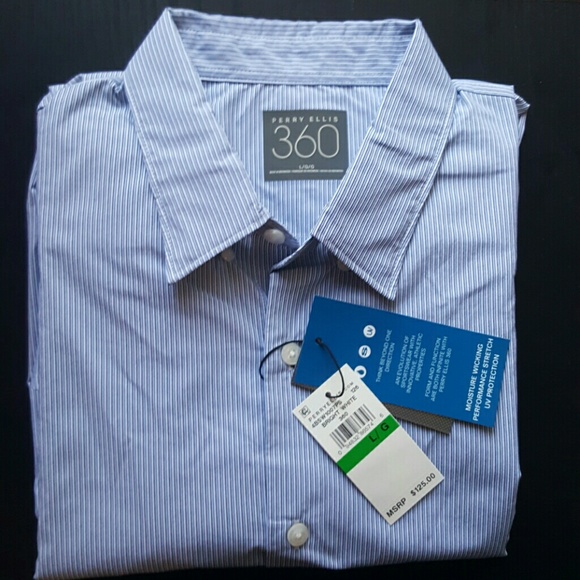 perry ellis stretch dress shirts