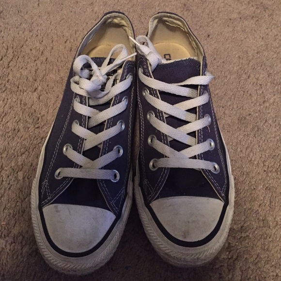 Navy Blue Converse