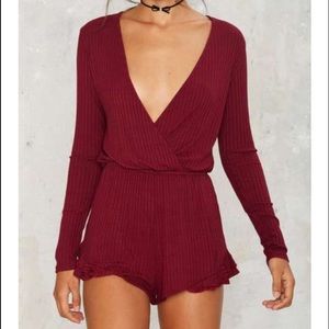 romper from nasty gal