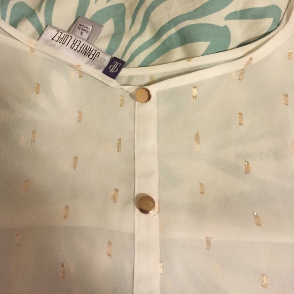 Sheer blouse, off shoulder.. Good condition - Picture 4 of 4