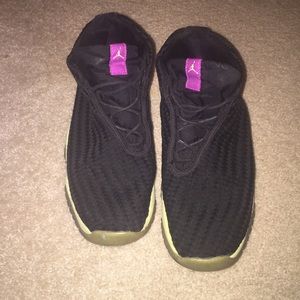 Black/ Green/ purple Jordan future
