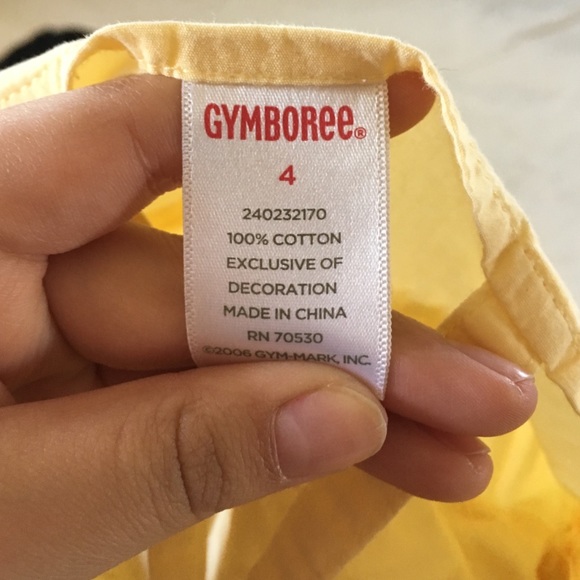 ❤️Yellow Little floral Gymboree shirt❤️ - Picture 3 of 3
