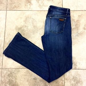 Joe's bootcut dark wash jeans