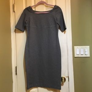 Talbots Size 4P Gray Dress! NWOTS!