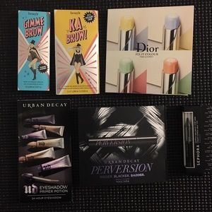 Miscellaneous high end cosmetic samples