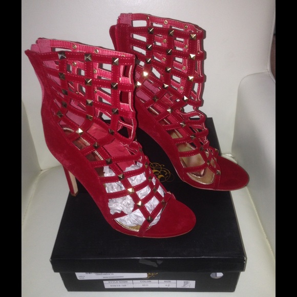 Studded Heels