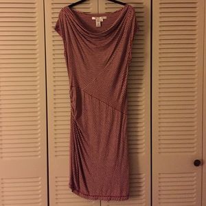 Great red and grey dress